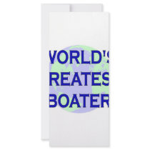 World's Greatest Boater rack cards