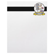 WORLDS GREATEST BONE DOCTOR MEN CARTOON LETTERHEAD