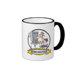 WORLDS GREATEST BONE DOCTOR MEN CARTOON COFFEE MUGS