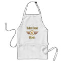 World's Greatest Boss aprons