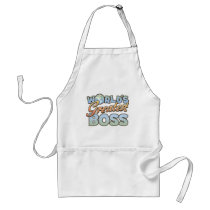 Worlds Greatest Boss Apron