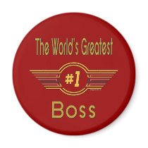 World's Greatest Boss Magnet