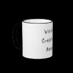 Worlds Greatest Boss Mug mugs
