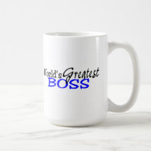 Worlds Greatest Boss Mug