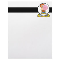 WORLDS GREATEST BUBBLE BLOWER KIDS CARTOON CUSTOMIZED LETTERHEAD