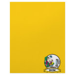 WORLDS GREATEST BUM MEN CARTOON LETTERHEAD