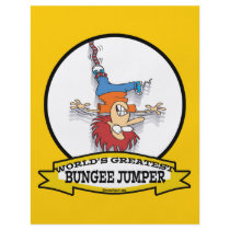 WORLDS GREATEST BUNGEE JUMPER CARTOON PERSONALIZED FLYER
