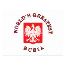 World's Greatest Busia Postcard