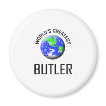 World's Greatest Butler magnets by jobshirt World's Greatest Butler magnets