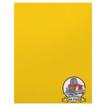 WORLDS GREATEST CAR FIXER CARTOON LETTERHEAD
