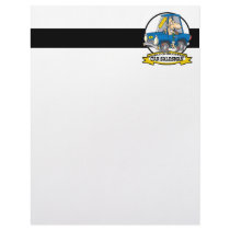 WORLDS GREATEST CAR SALESMAN MEN CARTOON CUSTOMIZED LETTERHEAD