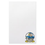 WORLDS GREATEST CAR SALESMAN MEN CARTOON STATIONERY PAPER
