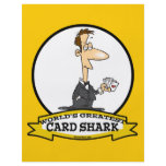 WORLDS GREATEST CARD SHARK MEN CARTOON flyers