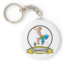 WORLDS GREATEST CARPENTER II MEN CARTOON KEY CHAINS