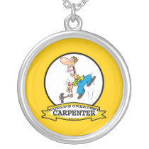 WORLDS GREATEST CARPENTER II MEN CARTOON PENDANTS