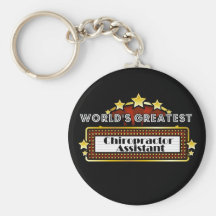 World's Greatest Chiropractor Assistant Key Chains