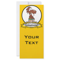 WORLDS GREATEST CHOCOLATE ADDICT CARTOON RACK CARDS