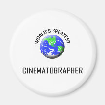 World's Greatest Cinematographer Fridge Magnets