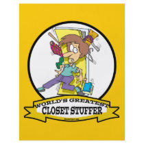 WORLDS GREATEST CLOSET STUFFER WOMEN CARTOON FLYER