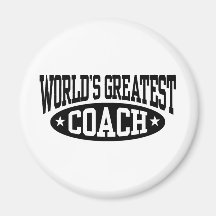 World's Greatest Coach Fridge Magnets