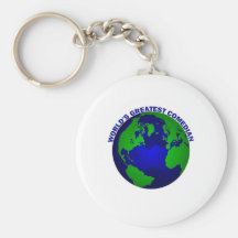 World's Greatest Comedian Key Chains
