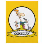 WORLDS GREATEST COMEDIAN MEN CARTOON flyers