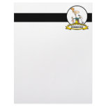 WORLDS GREATEST COMEDIAN MEN CARTOON CUSTOMIZED LETTERHEAD