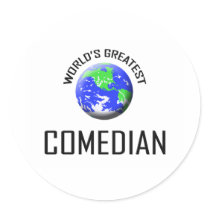World's Greatest Comedian stickers