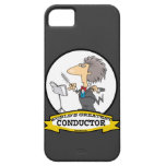 WORLDS GREATEST CONDUCTOR MEN CARTOON iPhone 5 COVERS