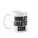 World's Greatest Cook mugs