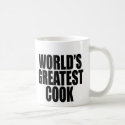 World's Greatest Cook mugs
