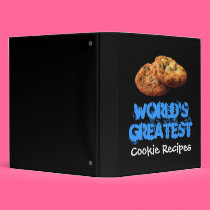 World's Greatest Cookie Recipes Binder binders
