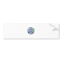 World's Greatest Cop Bumper Sticker