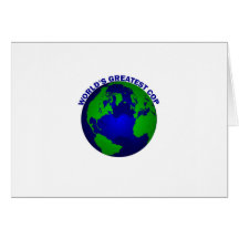 World's Greatest Cop Greeting Cards