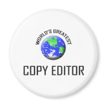 World's Greatest Copy Editor magnets