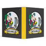 WORLDS GREATEST COUCH DWELLER CARTOON BINDER