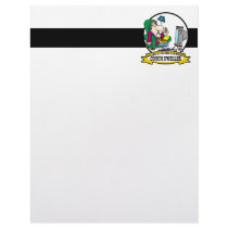 WORLDS GREATEST COUCH DWELLER CARTOON LETTERHEAD DESIGN