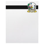 WORLDS GREATEST COUCH DWELLER CARTOON LETTERHEAD DESIGN