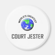 World's Greatest Court Jester Fridge Magnets