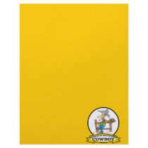 WORLDS GREATEST COWBOY II CARTOON LETTERHEAD DESIGN