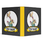 WORLDS GREATEST CRY BABY CARTOON binders