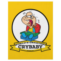 WORLDS GREATEST CRYBABY CARTOON FULL COLOR FLYER
