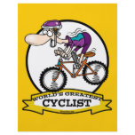 WORLDS GREATEST CYCLIST MEN CARTOON flyers