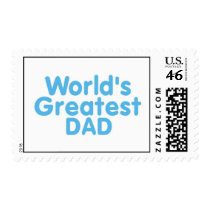 Worlds Greatest DAD..1 postage