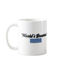 World's Greatest Dad (Blue) mugs