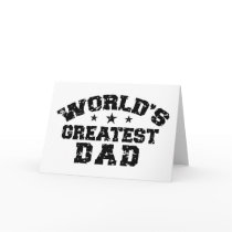 World's Greatest Dad cards