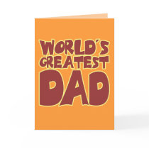 Worlds Greatest Dad cards