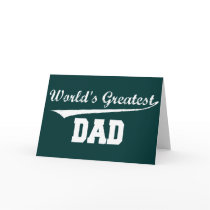 World's Greatest Dad cards