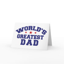 World's Greatest Dad cards