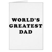 World's Greatest Dad Cards